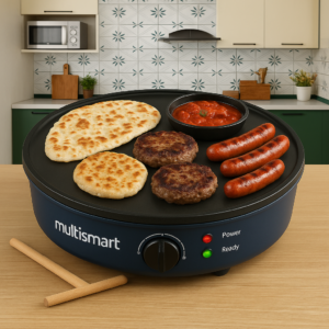 الطاجين السحري متعدد الاستعمالات يدير كلش 1000واط (كريب/ديول/كسرة/مطلوع/اسكالوب/لحم/بان كيك)