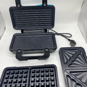 Panineuse 3 En 1 TOATS – Gaufre-SANDWICHS بانينوز 3في1 بقوة 1000واط كاملة