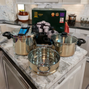 طنجرة الضغط متعددة الاستعمالات 6في1 من شركة FORSA مع ضمان 12شهر